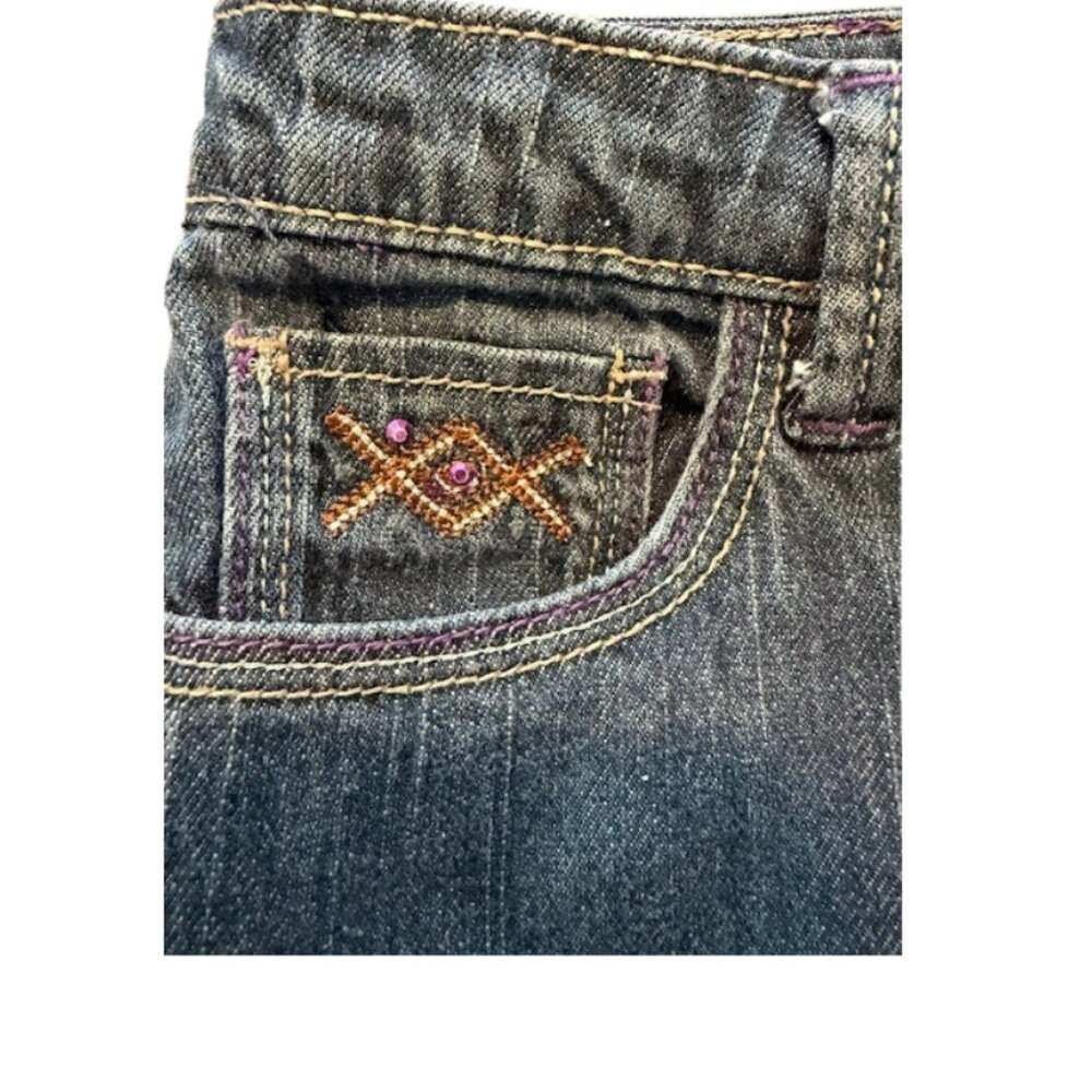 Arizona Jeans Girls Size 10 Regular – Classic Blue Denim - Picture 4 of 8